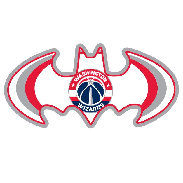 Washington Wizards Batman Logo fabric transfer